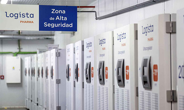 Cámara frigorífica de Logista Pharma